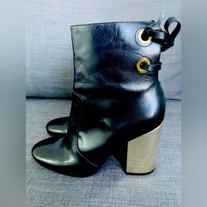 Nine West Black Ankle Boots US 10